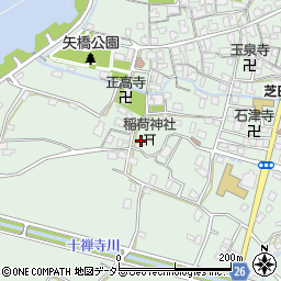 滋賀県草津市矢橋町1130周辺の地図