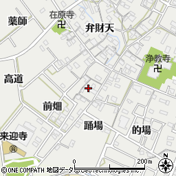 愛知県知立市八橋町前畑35周辺の地図