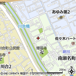 静岡県静岡市葵区南瀬名町9周辺の地図