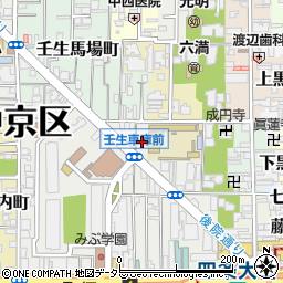 バイク王京都店周辺の地図
