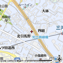 愛知県知立市山町御手洗2-152周辺の地図