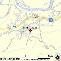 〒410-2314 静岡県伊豆の国市下畑の地図