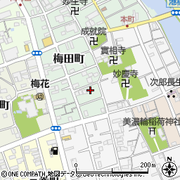 静岡県静岡市清水区梅田町7-20周辺の地図