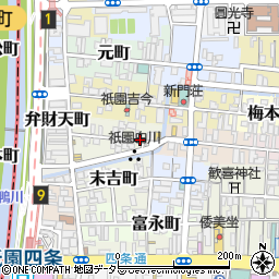 Bar Kaen周辺の地図