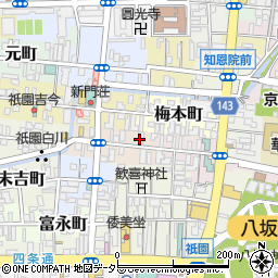 京都府京都市東山区橋本町410-5周辺の地図