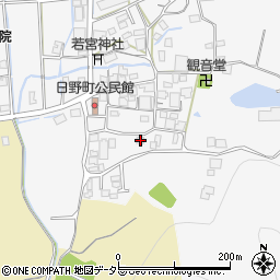兵庫県西脇市日野町269周辺の地図