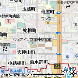 京都府京都市中京区山伏山町544周辺の地図