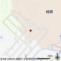 滋賀県蒲生郡日野町村井1988周辺の地図