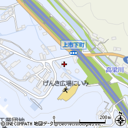 岡山県新見市上市10周辺の地図