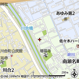 静岡県静岡市葵区南瀬名町9-4周辺の地図