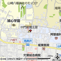 ぼうしや調剤薬局　山崎店周辺の地図