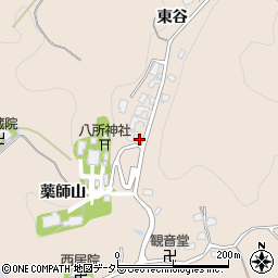 愛知県岡崎市真福寺町東谷29周辺の地図