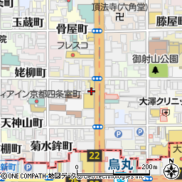 株式会社下村工務店　京都営業所周辺の地図