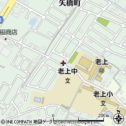 滋賀県草津市矢橋町52-53周辺の地図