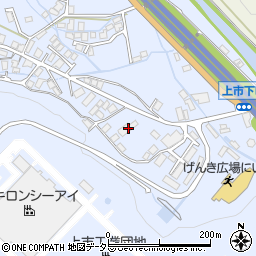 岡山県新見市上市46周辺の地図