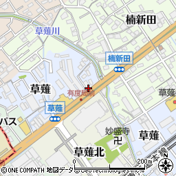 株式会社テラオカ　静岡営業所周辺の地図