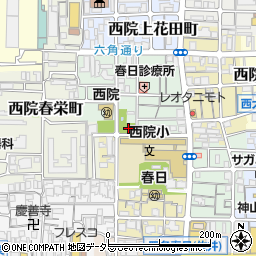 春栄公園周辺の地図