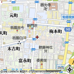京都府京都市東山区橋本町399周辺の地図