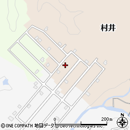 滋賀県蒲生郡日野町村井1988-14周辺の地図