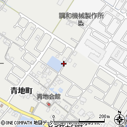 滋賀県草津市青地町406周辺の地図