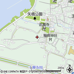 滋賀県草津市矢橋町1123周辺の地図