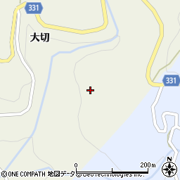 愛知県岡崎市冨尾町烏帽子岩周辺の地図