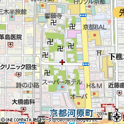 ＥＬＫ京都店周辺の地図
