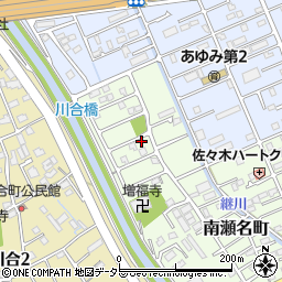静岡県静岡市葵区南瀬名町9-7周辺の地図