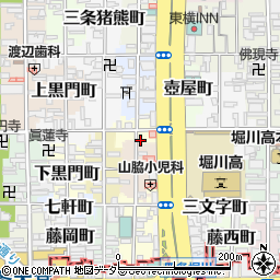 京都府京都市中京区金屋町772-1周辺の地図