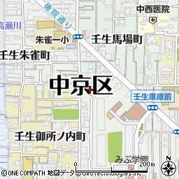 ブライトンキッズインターナショナルスクールズー　フォニックスアカデミー京都校周辺の地図