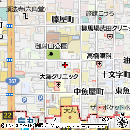 オリックス保険コンサルティング株式会社　京都支店周辺の地図