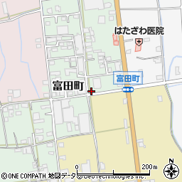 兵庫県西脇市富田町2-1周辺の地図