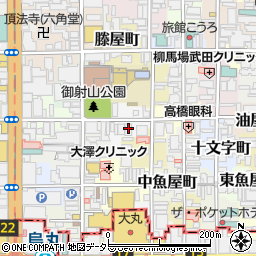 株式会社京都リビング新聞社カルチャー倶楽部周辺の地図