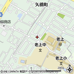 滋賀県草津市矢橋町52-50周辺の地図