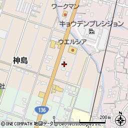 静岡県伊豆の国市神島46周辺の地図