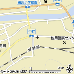 長井　印判店周辺の地図