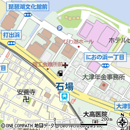 滋賀県大津市打出浜2-30周辺の地図