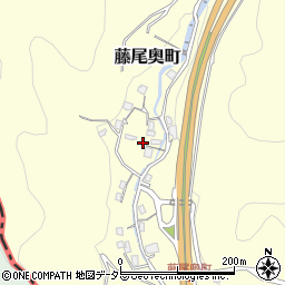 滋賀県大津市藤尾奥町4周辺の地図