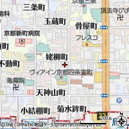 京都府京都市中京区山伏山町539周辺の地図