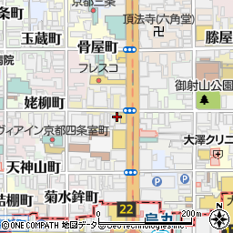 橋弁慶町ガレージ周辺の地図