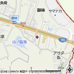 愛知県東海市加木屋町御林12-42周辺の地図