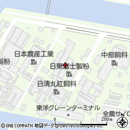 日東富士運輸株式会社　知多営業所周辺の地図