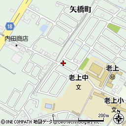 滋賀県草津市矢橋町52-59周辺の地図