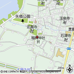 滋賀県草津市矢橋町1134周辺の地図
