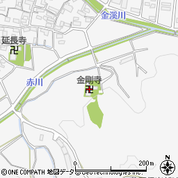 金剛寺周辺の地図