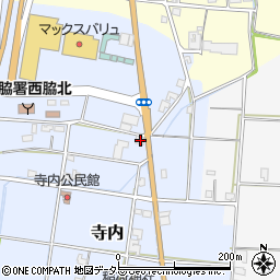 兵庫県西脇市寺内350周辺の地図
