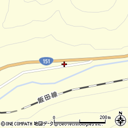 愛知県新城市川合浅井平39周辺の地図
