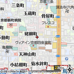 京都府京都市中京区山伏山町536周辺の地図