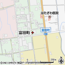 兵庫県西脇市富田町2周辺の地図