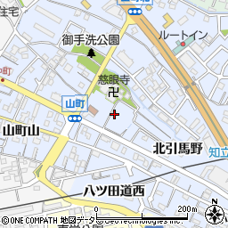 愛知県知立市山町桜馬場2周辺の地図